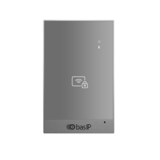 CR-02BD SILVER. Контроллер со встроенным считывателем. BAS-IP