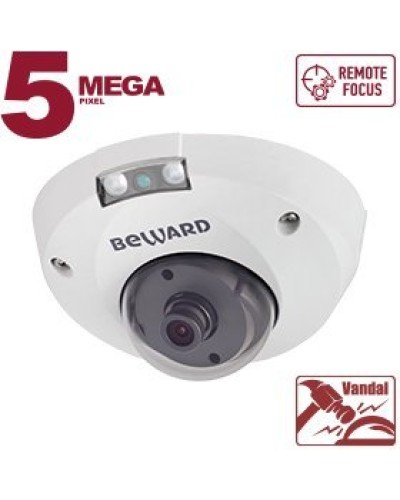 B5320DMR (3.6мм). Видеокамера IP купольная. Beward в Кургане