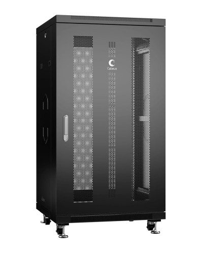 ND-05C-22U60/80-BK (8563c). Шкаф телекоммуникационный 19 напольный 22U. CABEUS в Кургане