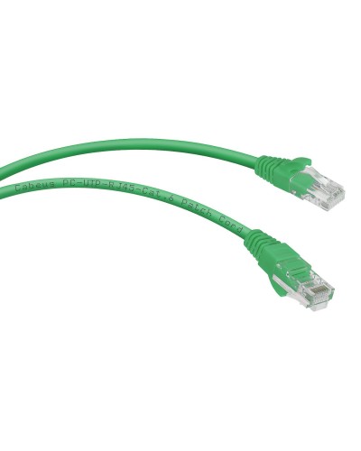 PC-UTP-RJ45-Cat.6-3m-GN (8687c), зелёный. Патч-корд медный. CABEUS в Кургане