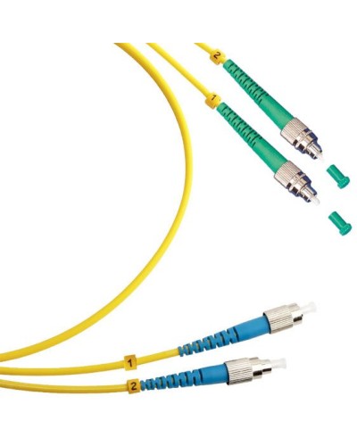 FOP(d)-9-FC/APC-FC/UPC-1,5m (8102c). Патч-корд оптический. CABEUS в Кургане