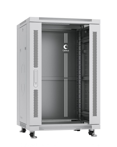 SH-05C-22U60/100 (7054c). Шкаф телекоммуникационный 19 напольный 22U. CABEUS в Кургане