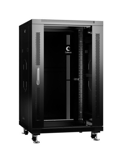 SH-05C-18U60/100-BK (8539c). Шкаф телекоммуникационный 19 напольный 18U. CABEUS в Кургане