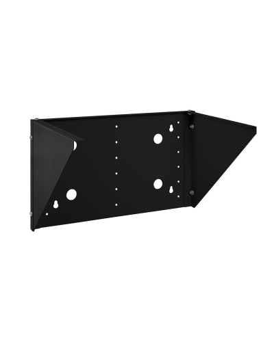 NC-6U-V-BK (12027c). Кронштейн настенный вертикальный 19 6U, цвет черный. CABEUS в Кургане