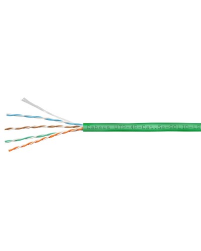 UTP-4P-Cat.5e-SOLID-LSZH-GN (9779c). Кабель «витая пара» (LAN) для структурированных систем связи. CABEUS в Кургане