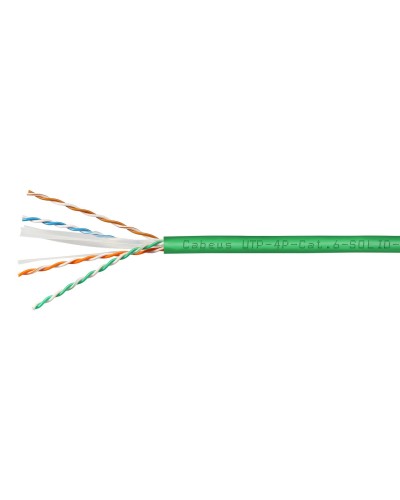 UTP-4P-Cat.6-SOLID-LSLTx-GN-100 (11139c-5). Кабель «витая пара» (LAN) для структурированных систем связи. CABEUS в Кургане