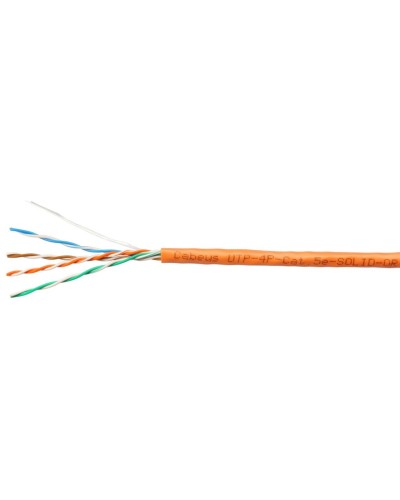 UTP-4P-Cat.5e-SOLID-OR-100 (7253c-5). Кабель «витая пара» (LAN) для структурированных систем связи. CABEUS в Кургане