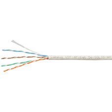 UTP-4P-Cat.5e-SOLID-WH-100 (7471c-5). Кабель «витая пара» (LAN) для структурированных систем связи. CABEUS