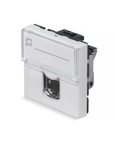 KJ-RJ45-Cat.6-SH-180T-FP-L-45 (11843c): Вставка Keystone Jack RJ-45 в Кургане