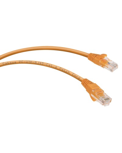 PC-UTP-RJ45-Cat.6-0.5m-OR (8697c), оранжевый. Патч-корд медный. CABEUS в Кургане