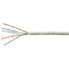 UTP-4P-Cat.6-SOLID-LSZH-GY (11108c). Кабель «витая пара» (LAN) для структурированных систем связи. CABEUS