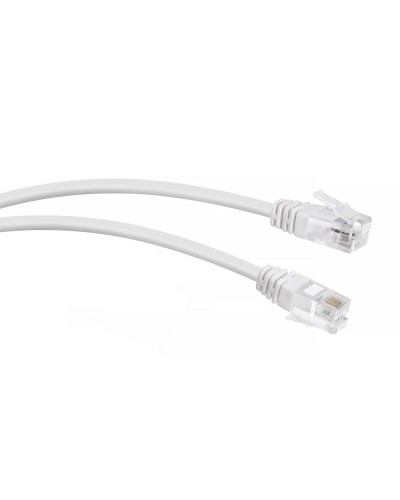 PC-TEL-RJ12-0.5m (7886c), белый. Патч-корд медный. CABEUS в Кургане