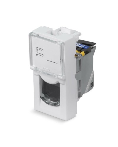 KJ-RJ45-Cat.6a-SH-180T-FP-L-22,5 (11846c): Вставка Keystone Jack RJ-45 в Кургане