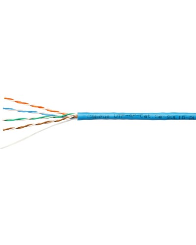 UTP-4P-Cat.5e-SOLID-BL-100 (7248c-5). Кабель «витая пара» (LAN) для структурированных систем связи. CABEUS в Кургане