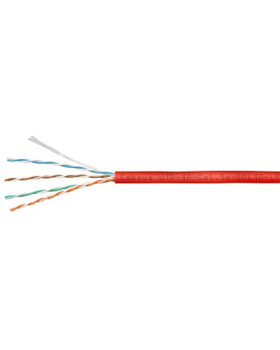 UTP-4P-Cat.5e-SOLID-LSZH-RD (9778c). Кабель «витая пара» (LAN) для структурированных систем связи. CABEUS в Кургане