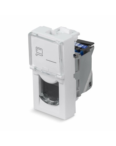 KJ-RJ45-Cat.6-SH-180T-FP-L-22,5 (11841c): Вставка Keystone Jack RJ-45 в Кургане