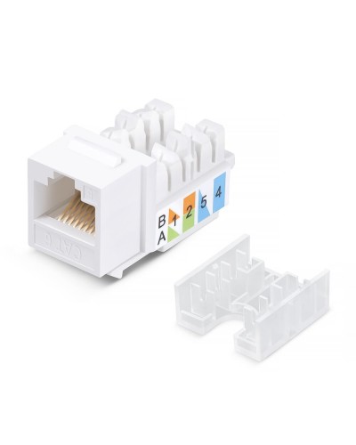 KJ-RJ45-Cat.6-90-SW (10071c): Вставка Keystone Jack RJ-45 в Кургане
