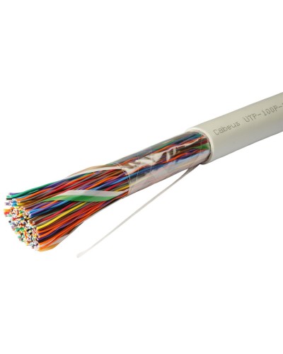 UTP-100P-Cat.3-IN (7284c). Кабель «витая пара» (LAN) для структурированных систем связи. CABEUS в Кургане