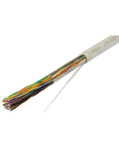 UTP-25P-Cat.3-IN (7279c). Кабель «витая пара» (LAN) для структурированных систем связи. CABEUS в Кургане
