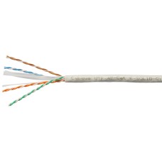 UTP-4P-Cat.6-SOLID-LSLTx-GY-100 (11143c-5). Кабель «витая пара» (LAN) для структурированных систем связи. CABEUS