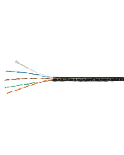 UTP-4P-Cat.5e-SOLID-LSZH-BK-100 (9781c-5). Кабель «витая пара» (LAN) для структурированных систем связи. CABEUS в Кургане