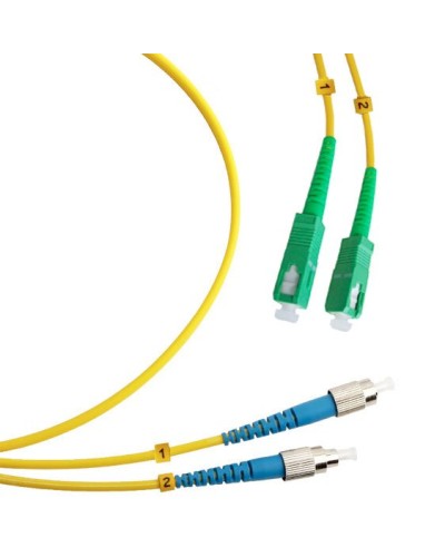 FOP(d)-9-SC/APC-FC/UPC-20m (8129c). Патч-корд оптический. CABEUS в Кургане