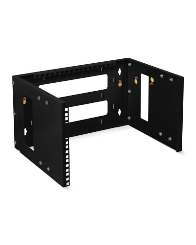 NC-6U-BK (11380c). Кронштейн настенный 19 6U, цвет черный. CABEUS в Кургане