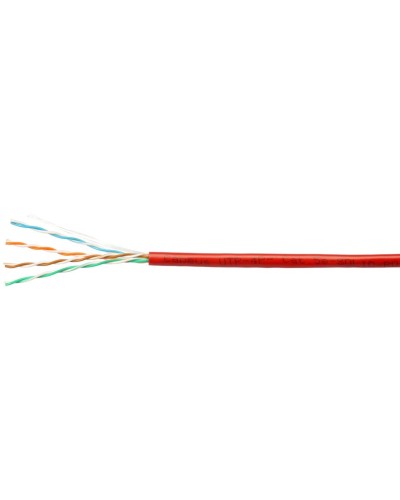 UTP-4P-Cat.5e-SOLID-RD-100 (7249c-5). Кабель «витая пара» (LAN) для структурированных систем связи. CABEUS в Кургане