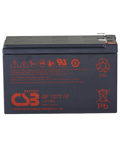 CSB GP 1272(25W). Аккумулятор герметичный свинцово-кислотный. CSB в Кургане