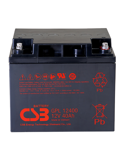 CSB GPL 12400. Аккумулятор герметичный свинцово-кислотный. CSB в Кургане