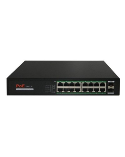 CO-SWP16GFv2. Коммутатор 16-портовый  Gigabit Ethernet с PoE. ComOnyx в Кургане