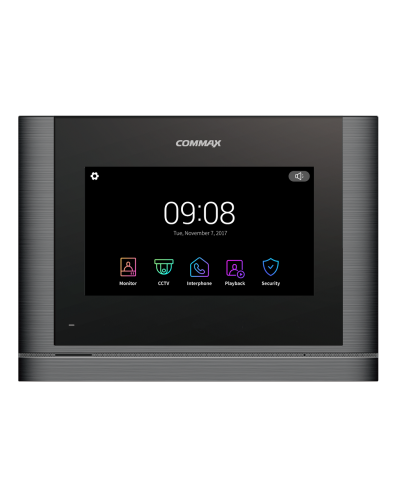 CDV-704MF/VZ (темное серебро). Монитор видеодомофона цветной. Commax в Кургане