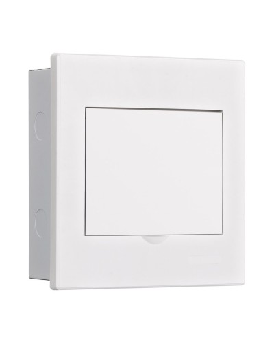 Корпус ЩРВ-М 6 модулей IP41 встраиваемый белая дверь (31101DEK). Корпус пластиковый. DEKraft в Кургане