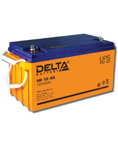 Delta HR 12-65. Аккумулятор герметичный свинцово-кислотный. Delta в Кургане