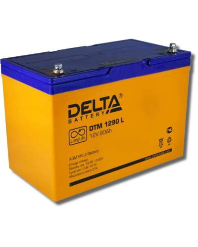 Delta DTM 1290 L. Аккумулятор герметичный свинцово-кислотный. Delta в Кургане