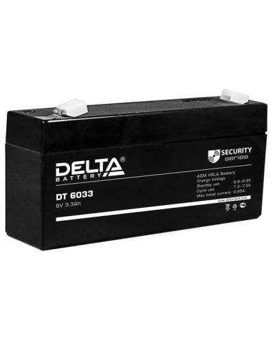 Delta DT 6033 (125мм). Аккумулятор герметичный свинцово-кислотный. Delta в Кургане