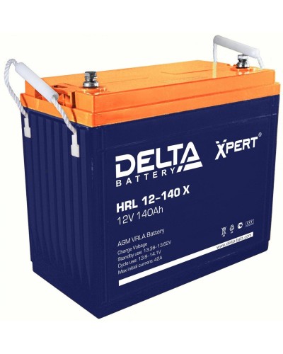 Delta HRL 12-140 X. Аккумулятор герметичный свинцово-кислотный. Delta в Кургане