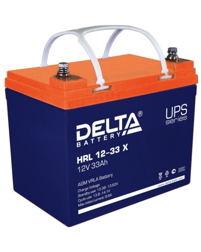 Delta HRL 12-33 X. Аккумулятор герметичный свинцово-кислотный. Delta в Кургане