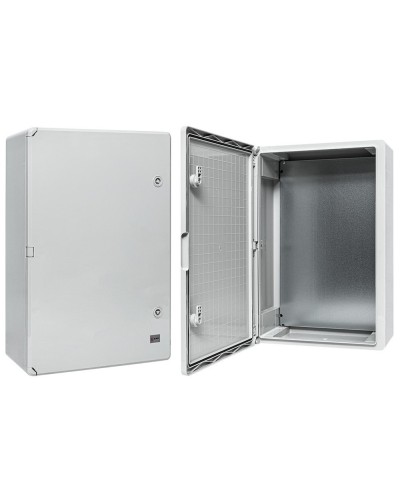 Бокс пластиковый с монтажной платой 600х400х200 IP65 PROxima (PB65MP008). Бокс пластиковый антивандальный. EKF в Кургане