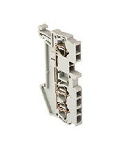 JXB-ST-2.5 3-проводная, серая (plc-jxb-st-2.5-3). Колодка клеммная пружинная. EKF в Кургане