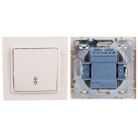Минск Выключатель 1-кл. СП 10А (ERV10-025-20). Выключатель 1-кл. СП 10А. EKF
