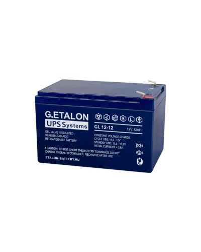 G.ETALON GL 12-12. Аккумулятор герметичный свинцово-кислотный. ETALON в Кургане