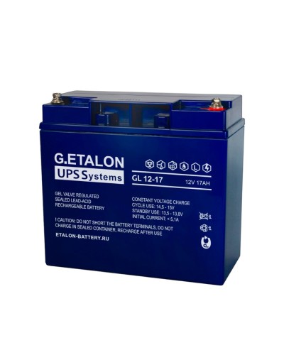 G.ETALON GL 12-17. Аккумулятор герметичный свинцово-кислотный. ETALON в Кургане