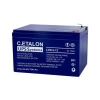 C.ETALON CHR 6-12. Аккумулятор герметичный свинцово-кислотный. ETALON