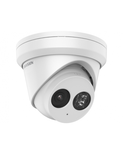 DS-2CD2383G2-IU(2.8мм). Профессиональная видеокамера IP купольная. Hikvision в Кургане