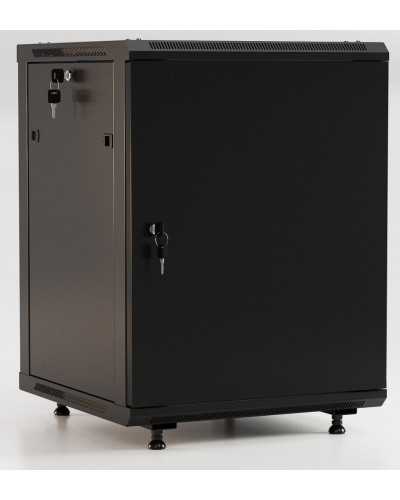 TWB-FC-1566-SR-RAL9004. Шкаф телекоммуникационный 19 настенный 15U. Hyperline в Кургане