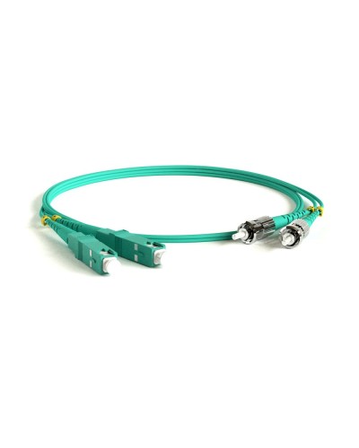 FC-D2-503-SC/PR-ST/PR-H-5M-LSZH-AQ. Патч-корд волоконно-оптический многомодовый. Hyperline в Кургане
