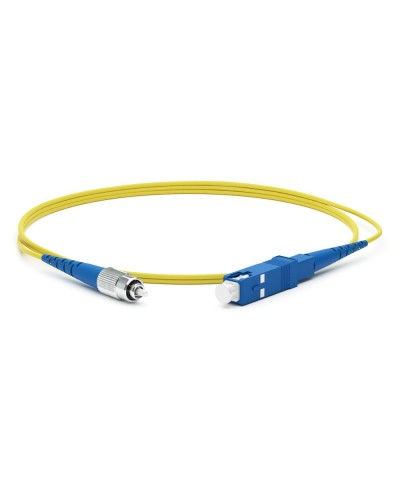 FC-S2-9-FC/UR-SC/UR-H-2M-LSZH-YL. Патч-корд волоконно-оптический одномодовый. Hyperline в Кургане