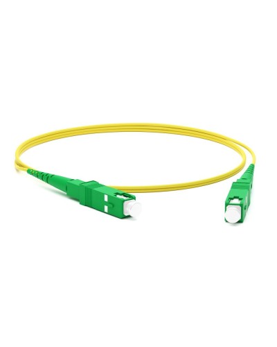 FC-S2-9-SC/AR-SC/AR-H-1M-LSZH-YL. Патч-корд волоконно-оптический одномодовый. Hyperline в Кургане
