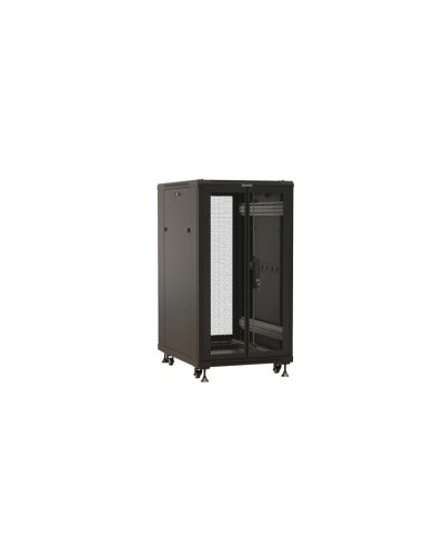 TTBR-1866-DD-RAL9004. Шкаф телекоммуникационный 19 напольный 18U. Hyperline в Кургане